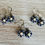 Thumbnail: Blueberry Lavender Flower Earrings For Summer Fun