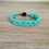 Thumbnail: Woven Friendship Link Crystal Bracelet In Caribbean Aqua