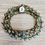 Thumbnail: Sea Green And Grey Long Crystal Strand.