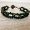 Thumbnail: Woven Friendship Link Bracelet In Magic Forest Green