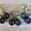 Thumbnail: Indigo Flower Earrings