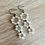 Thumbnail: Opal Crystal Triple Loop Earrings