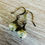 Thumbnail: Vintage Green Baroque Drop Earrings