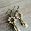 Thumbnail: Glittery Pearl Drop Earrings Classic Style For Brides