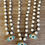 Thumbnail: Enameled Eye Of Protection Necklace With Magnesite Stones