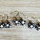 Thumbnail: Blueberry Lavender Flower Earrings For Summer Fun