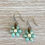 Thumbnail: Beach Bloom Resort Earrings In Soft Minty Green
