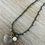 Thumbnail: Seaside Charm Pewter Shell Necklace With Freshwater Pearl