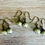 Thumbnail: Vintage Green Baroque Drop Earrings
