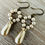 Thumbnail: Glittery Pearl Drop Earrings Classic Style For Brides