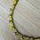 Thumbnail: Citron Yellow Green Droplet Necklace For Summer Beach Days
