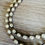 Thumbnail: Ivory Shimer Long Layering Necklace To Wrap Or Double