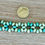 Thumbnail: Woven Friendship Link Crystal Bracelet In Aqua
