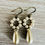 Thumbnail: Glittery Pearl Drop Earrings Classic Style For Brides