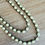 Thumbnail: Soft Mint Long Crystal Strand Necklace To Layer Or Wrap