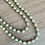 Thumbnail: Soft Mint Long Crystal Strand Necklace To Layer Or Wrap