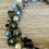 Thumbnail: Denim Beach Wrap Crocheted Necklace With Stones And Pearls