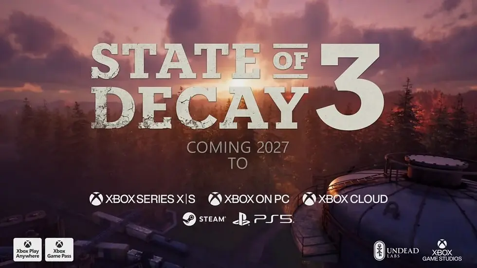 State of Decay 3 Release Window Confirmed for 2027, New Gameplay Revealed