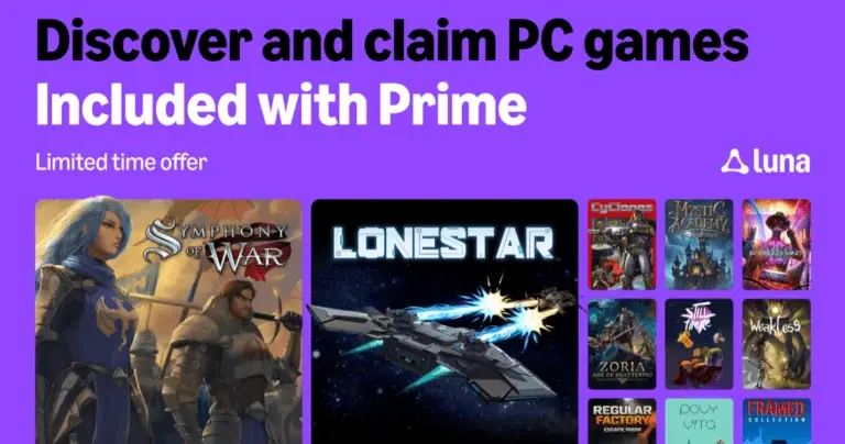 Amazon Prime Gaming Reveals 12 Free Games For July 2026