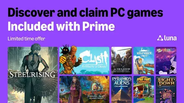 Amazon Prime Gaming August 2026: 9 Free Games You Can Claim Now