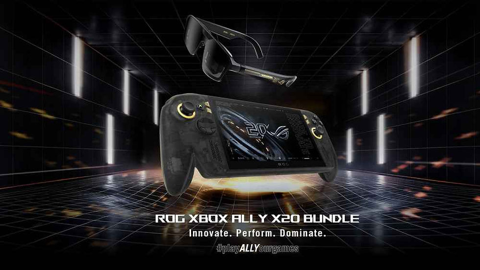 Asus Reveals ROG Xbox Ally X20 With OLED Display