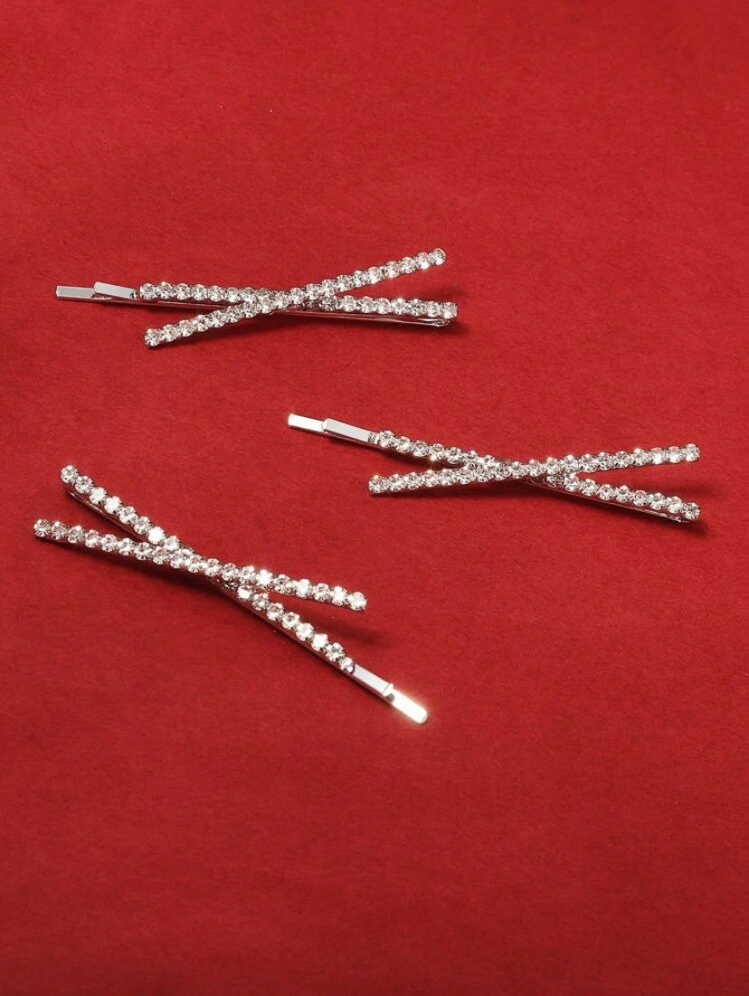 Thumbnail: Rhinestone hair pins 