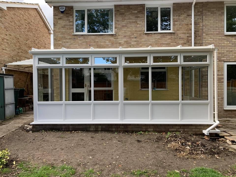 Ground works and Conservatory