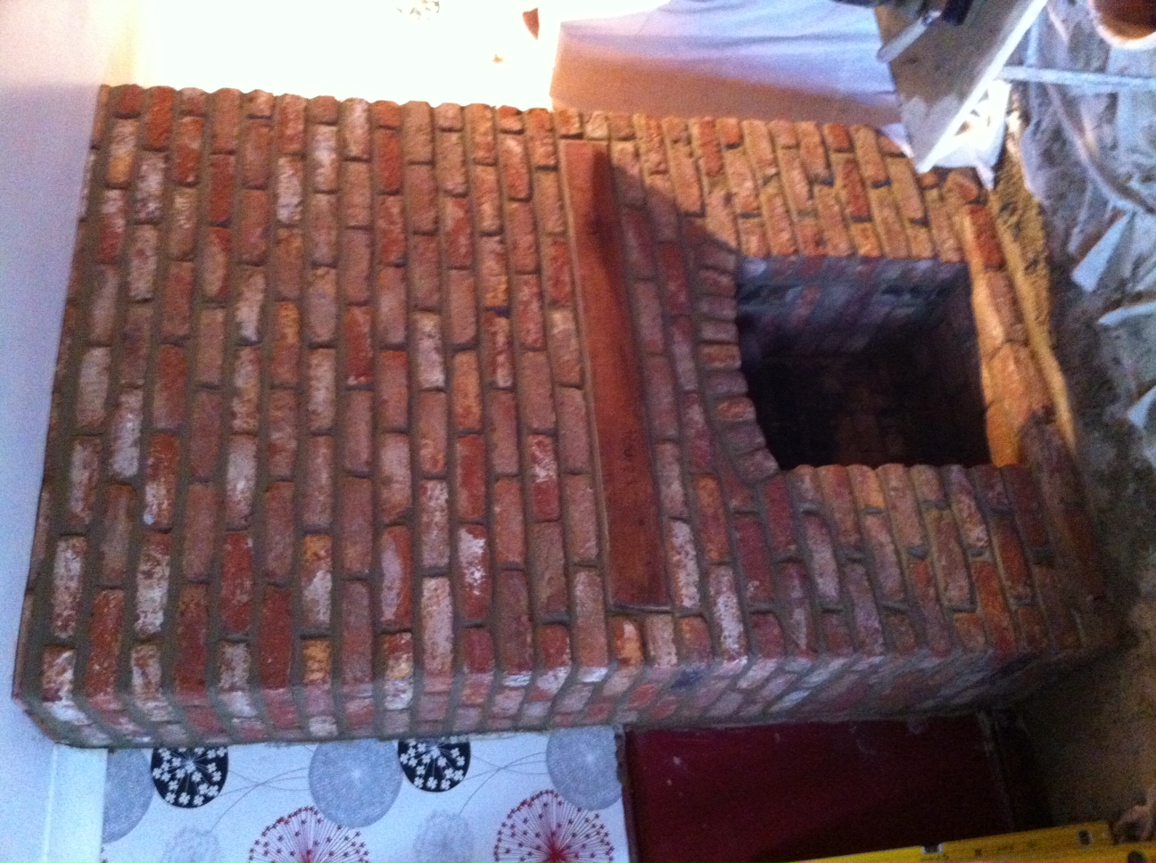 Brick Fireplace (Unfinished)