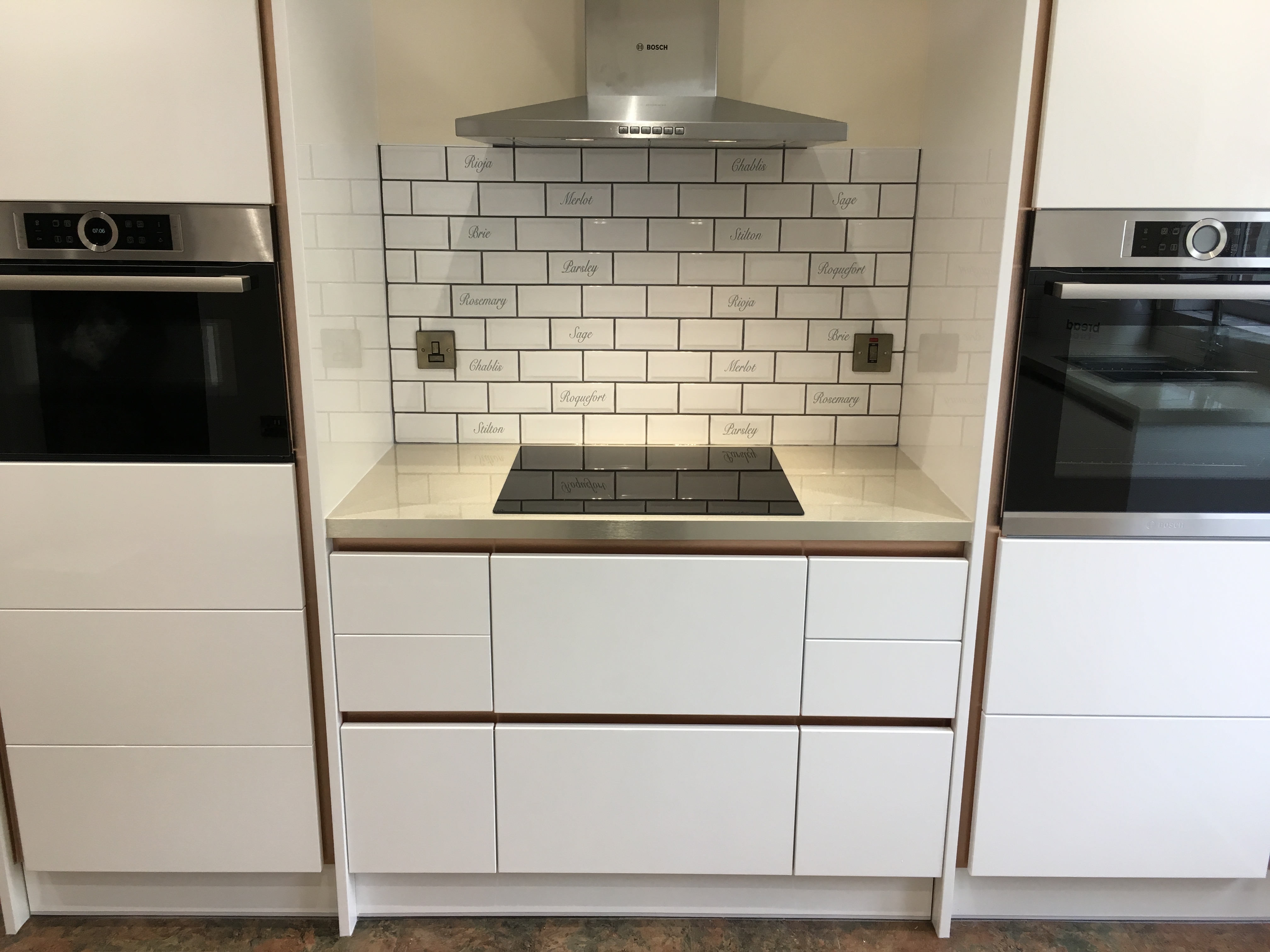 Feature wall Tiling