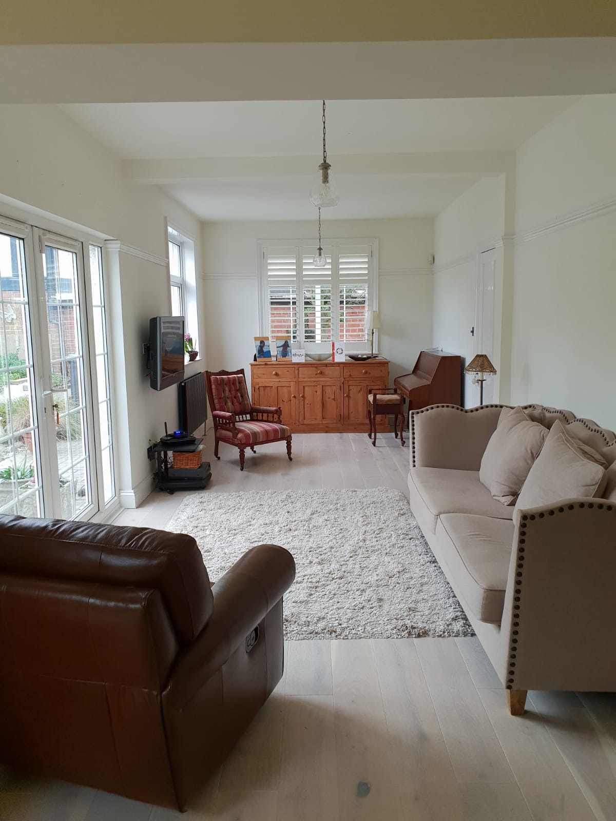 2 rooms to 1 Conversion
