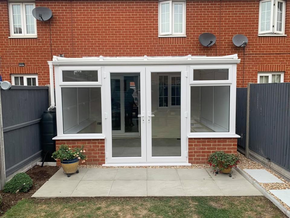 Ground works and Conservatory