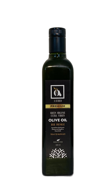 A cubed olive oil