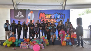 REALIZA JESÚS MARÍA UNA JORNADA MÁS DEL MARATÓN DEL JUGUETE