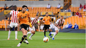 RAÚL JIMÉNEZ ENCAMINA A LOS WOLVES A CUARTOS DE FINAL EN EUROPA LEAGUE