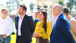 NECAXA RECIBE LA VISITA DE LA GOBERNADORA TERE JIMÉNEZ Y JÓVENES DE LA CASA DEL ADOLESCENTE