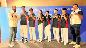 SIETE TAEKWONDOÍNES DE AGUASCALIENTES VAN POR ELPODIUM EN EL NACIONAL JUVENIL