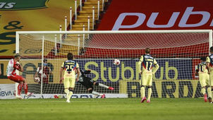 NECAXA YA SUMÓ, AL IGUALAR ANTE AMÉRICA EN EL VICTORIA