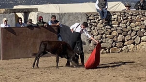 DIEGO GARMENDIA SE PRUEBA EN EL CAMPO BRAVO