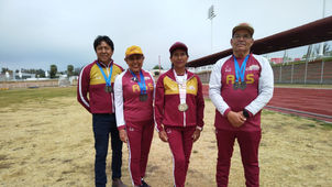 ADULTOS MAYORES PONEN EN ALTO EL NOMBRE DE AGUASCALIENTES EN COMPETENCIA NACIONAL DE ATLETISMO EN VERACRUZ