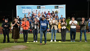 JESÚS MARÍA DA ARRANQUE A LA COPA CHICAHUALES 2025 CON ENCENDIDO DEL PEBETERO