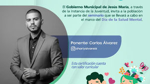 INVITA JESÚS MARÍA A PARTICIPAR EN ACTIVIDADES POR EL DÍA MUNDIAL DE LA SALUD MENTAL 