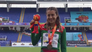 XIMENA SERRANO CONQUISTA ORO EN MARCHA DENTRO DEL MUNDIAL DE ATLETISMO SUB-20 EN COLOMBIA