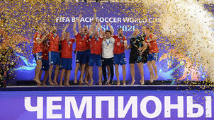 FEDERACIÓN RUSA CAMPEONES EN MUNDIAL DE FUTBOL DE PLAYA
