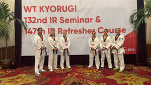 SE CERTIFICA REFEREE HIDROCÁLIDO DE TAEKWONDO EN INDONESIA