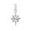 Thumbnail: Links of London Sterling Silver & Diamond Pave Christmas Star Charm