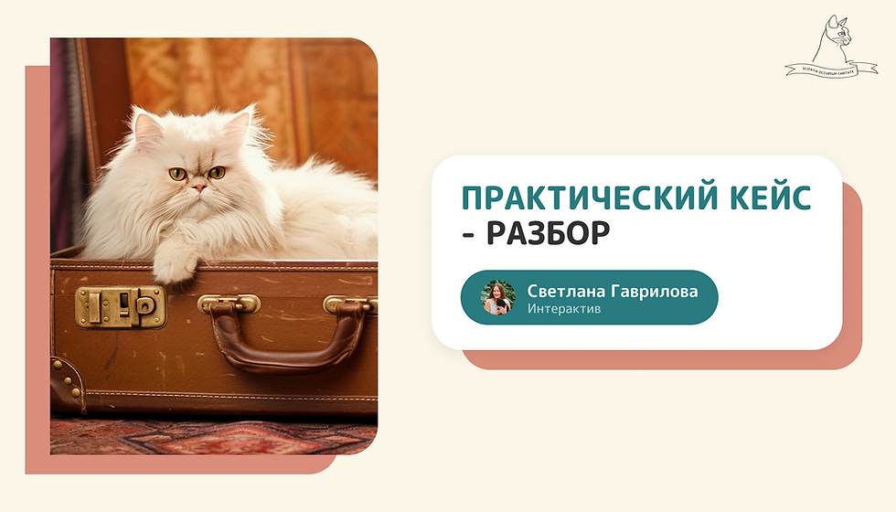 Практический кейс - разбор