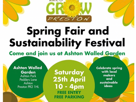 Spring Fair and Sustainability Festival - Let’s Grow Preston Spring Fair 2026: When, Where & What to Expect!