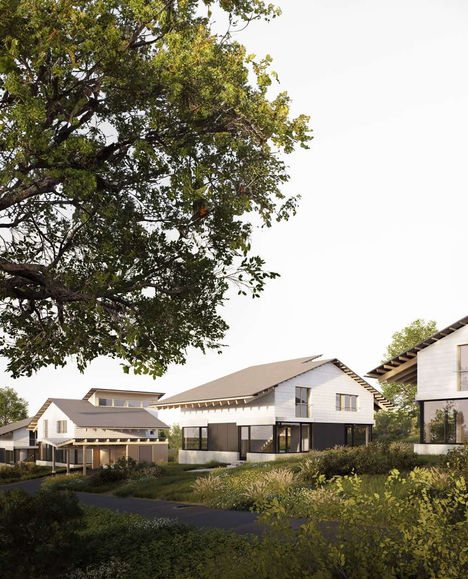 Fünf Einfamilienhäuser in Madiswil