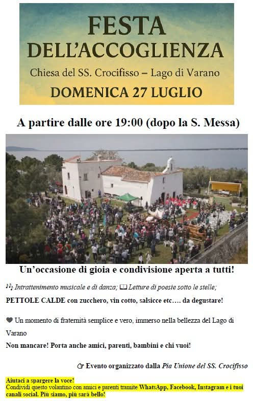 FESTA DELL'ACCOGLIENZA