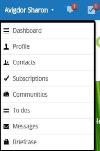 Portal - Personal Menu